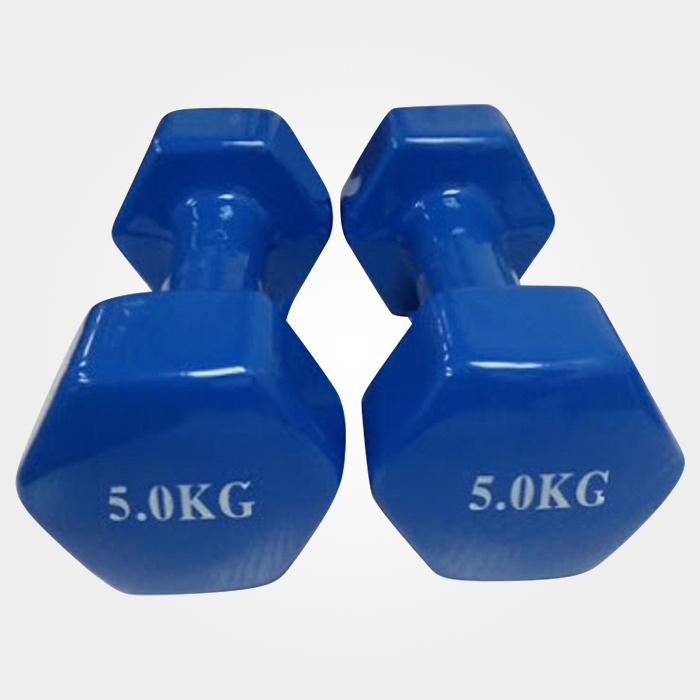 Generic Dumbbells 5Kg Set (Color: Blue)